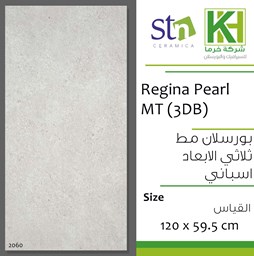 عرض تفاصيل بلاط بورسلان 3D مط مقصوص 59.5×120سم اسباني ريجينا بيرل
 صورة بلاط بورسلان 3D مط مقصوص 59.5×120سم اسباني ريجينا بيرل